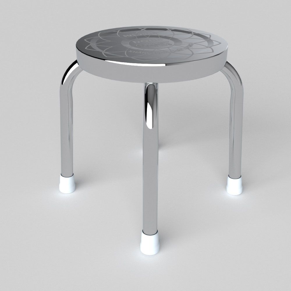  Ghế đẩu inox DONA S mặt 28 phi 25 