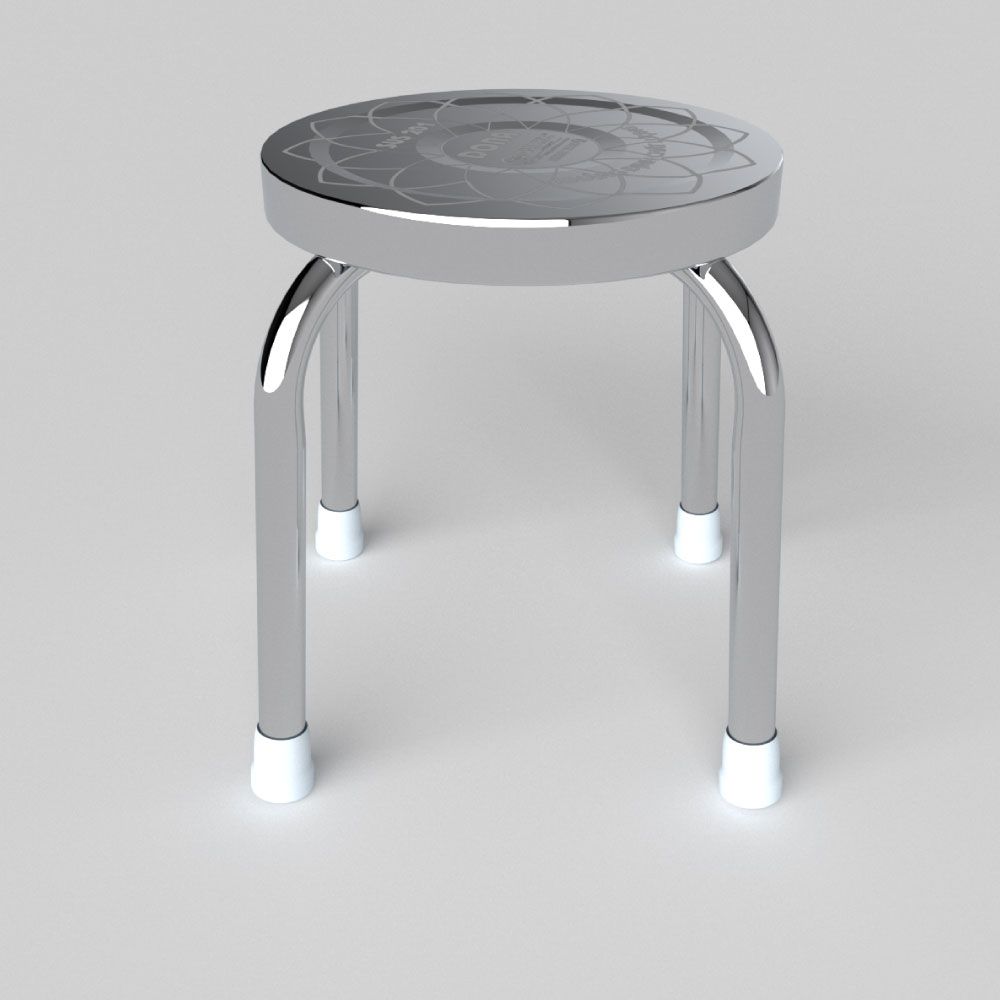  Ghế đẩu inox DONA S mặt 28 phi 25 