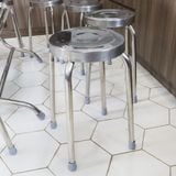  Ghế đẩu inox SUPER mặt 30 phi 25 
