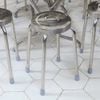 Ghế đẩu inox SUPER mặt 30 phi 25 - Nội Ngoại Thất Inox Nhựa - Qui Phúc - quiphuc.com