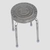 Ghế đẩu inox SUPER mặt 30 phi 25 - Nội Ngoại Thất Inox Nhựa - Qui Phúc - quiphuc.com