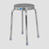 Ghế đẩu inox SUPER mặt 30 phi 25 - Nội Ngoại Thất Inox Nhựa - Qui Phúc - quiphuc.com