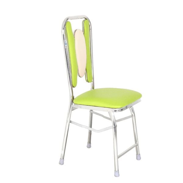 Ghế xếp nệm inox DELI Monkey phi 25 - Nội Ngoại Thất Inox Nhựa - Qui Phúc - quiphuc.com