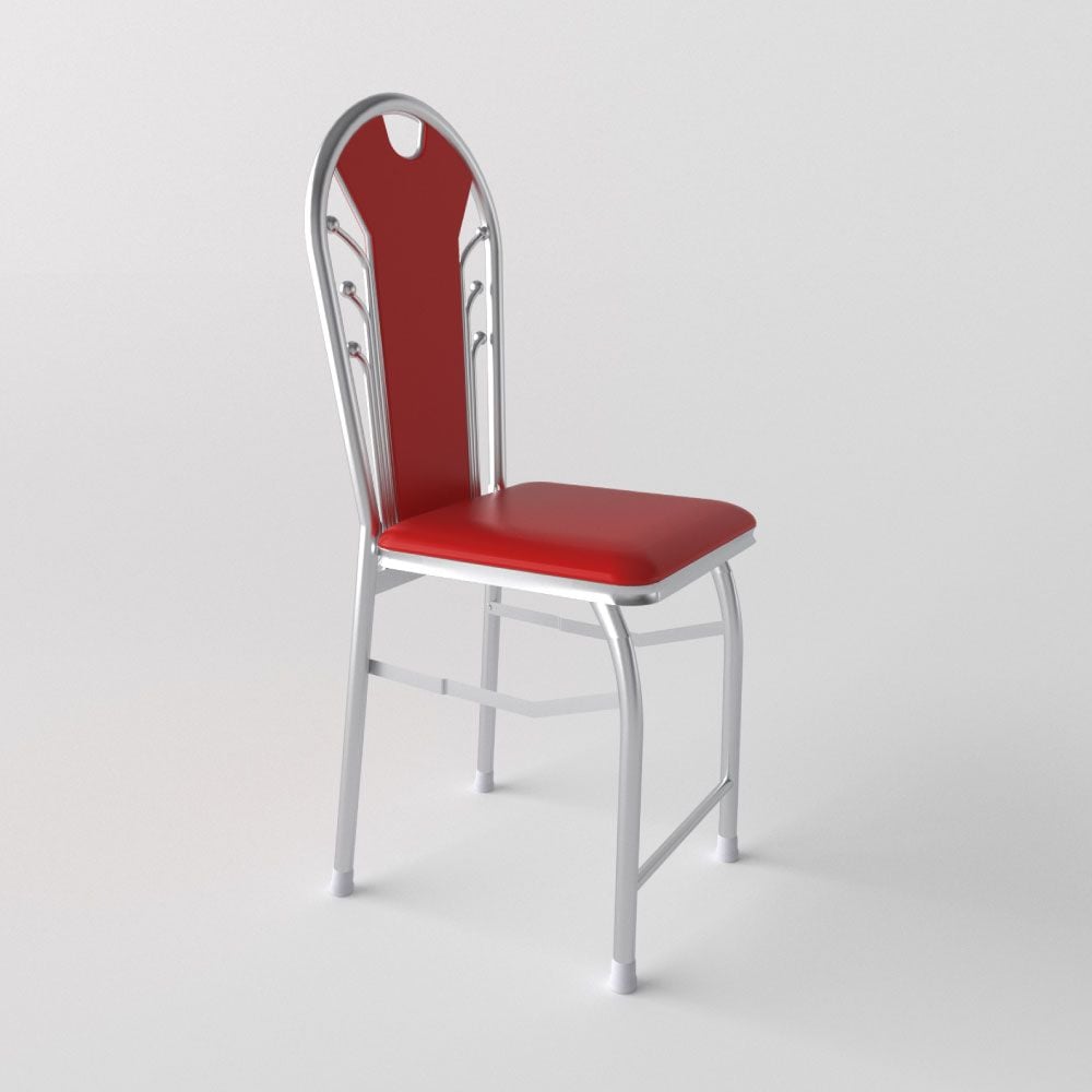  Ghế xếp nệm inox DELI phi 22/phi 25 