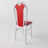  Ghế xếp nệm inox DELI phi 22/phi 25 