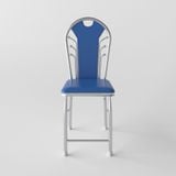  Ghế xếp nệm inox DELI phi 22/phi 25 