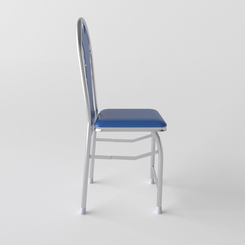  Ghế xếp nệm inox DELI phi 22/phi 25 