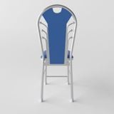  Ghế xếp nệm inox DELI phi 22/phi 25 