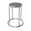 Ghế đôn inox DONA mặt 30 phi 19 - Nội Ngoại Thất Inox Nhựa - Qui Phúc - quiphuc.com