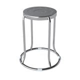  Combo Bàn inox WIN 1m2 4U cạnh vuông + 10 Ghế đôn inox DONA mặt 30 phi 19 201 