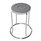  Combo Bàn inox WIN 1m2 4U cạnh vuông + 10 Ghế đôn inox DONA mặt 30 phi 19 201 