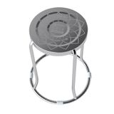  Combo Bàn inox WIN 1m2 4U cạnh vuông + 10 Ghế đôn inox DONA mặt 30 phi 19 201 