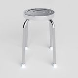  Ghế đẩu inox DELI mặt 30 phi 25 