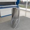 Ghế đôn inox DELI mặt 30 phi 19 - Nội Ngoại Thất Inox Nhựa - Qui Phúc - quiphuc.com