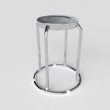  Ghế đôn inox DELI mặt 30 phi 19 