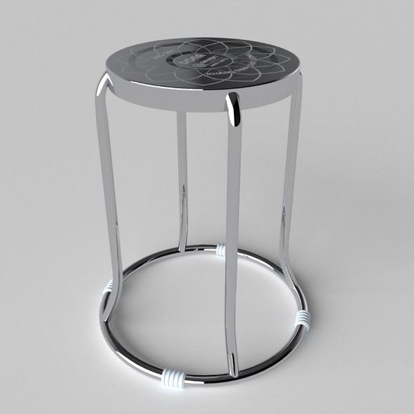Ghế inox DONA - Nội Ngoại Thất Inox Nhựa - Qui Phúc - quiphuc.com