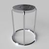 Ghế đôn inox DONA mặt 30 phi 19 - Nội Ngoại Thất Inox Nhựa - Qui Phúc - quiphuc.com