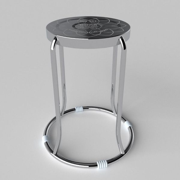 Ghế inox DONA - Nội Ngoại Thất Inox Nhựa - Qui Phúc - quiphuc.com