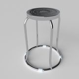  Ghế đôn inox FELIX mặt 28 phi 19 