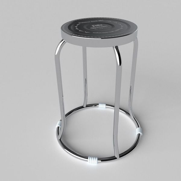 Ghế đôn inox FELIX mặt 28 phi 19 - Nội Ngoại Thất Inox Nhựa - Qui Phúc - quiphuc.com