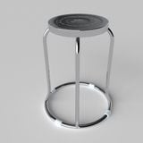  Ghế đôn inox FELIX mặt 28 phi 19 