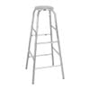 Ghế đốt nhang inox DELI chân vuông phi 25 mặt tròn - Nội Ngoại Thất Inox Nhựa - Qui Phúc - quiphuc.com