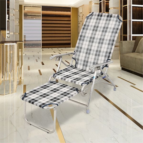 Ghế du lịch lưới DELI inox - Nội Ngoại Thất Inox Nhựa - Qui Phúc - quiphuc.com