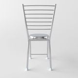  Ghế dựa inox 7 song ngang 