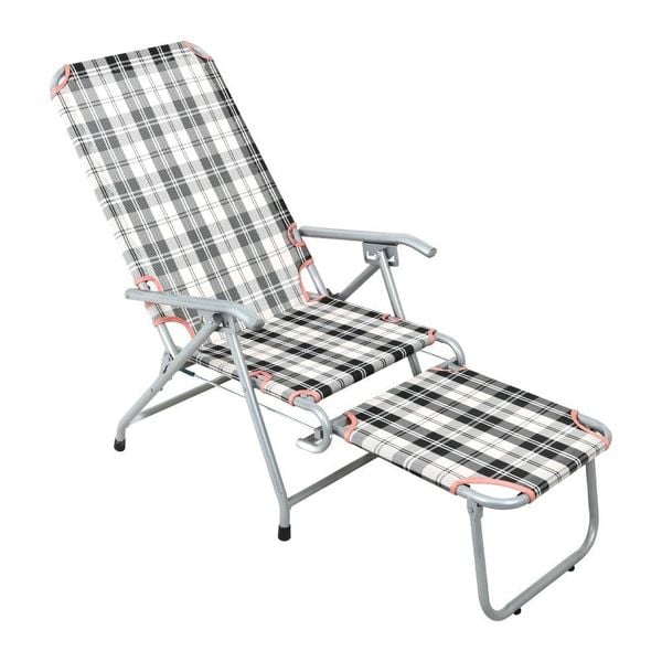 Ghế lưới DELI sơn bạc nhôm