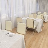  Ghế Mã Lai đầu vuông sườn inox 