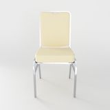  Ghế Mã Lai đầu vuông sườn inox 