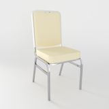  Ghế Mã Lai đầu vuông sườn inox 