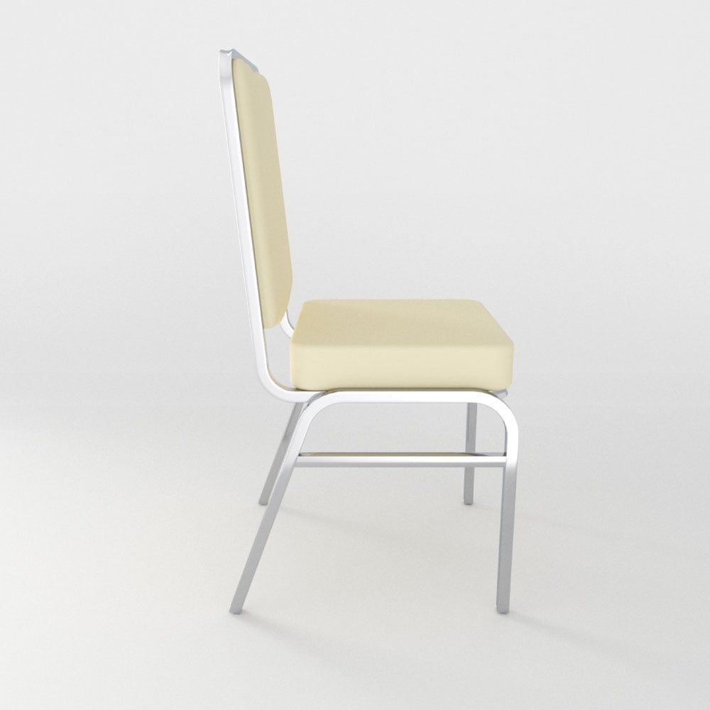  Ghế Mã Lai đầu vuông sườn inox 