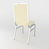  Ghế Mã Lai đầu vuông sườn inox 