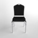  Ghế Mã Lai inox đầu núi lưng eo 