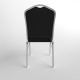  Ghế Mã Lai inox đầu núi lưng eo 