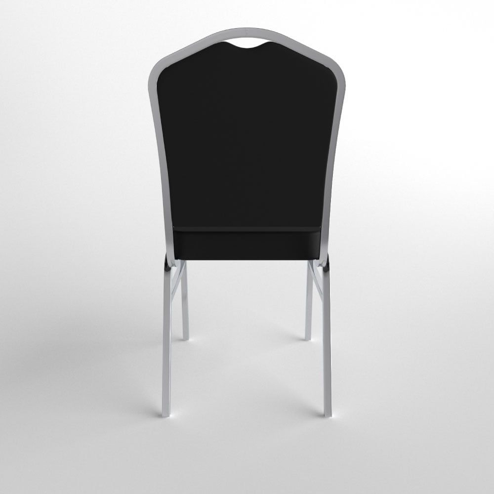  Ghế Mã Lai inox đầu núi lưng eo 