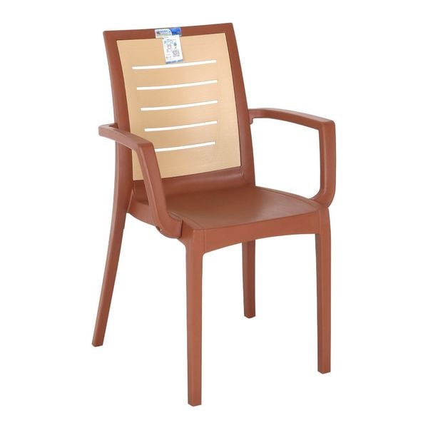Ghế nhựa PARIS có tay - Nội Ngoại Thất Inox Nhựa - Qui Phúc - quiphuc.com