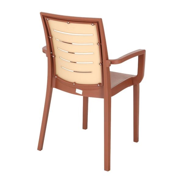 Ghế nhựa PARIS có tay - Nội Ngoại Thất Inox Nhựa - Qui Phúc - quiphuc.com