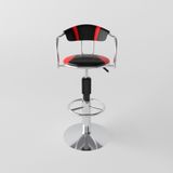  Ghế quầy chân mâm inox có ben 