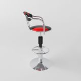  Ghế quầy chân mâm inox có ben 