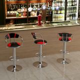  Ghế quầy chân mâm inox không ben 