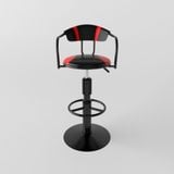  Ghế quầy chân mâm sắt có ben 