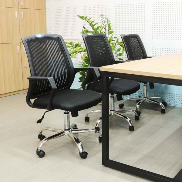 Ghế trưởng phòng DELI Roma - Nội Ngoại Thất Inox Nhựa - Qui Phúc - quiphuc.com