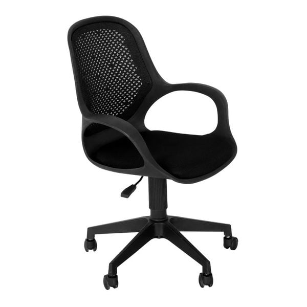Ghế xoay nhân viên lưới DONA - Nội Ngoại Thất Inox Nhựa - Qui Phúc - quiphuc.com