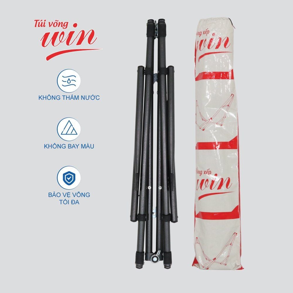  Võng sơn sần WIN QP túi phi 32 