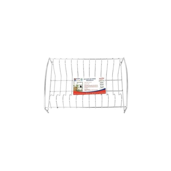 Rổ giá inox WIN đa năng 300x200mm - Nội Ngoại Thất Inox Nhựa - Qui Phúc - quiphuc.com
