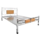 Giường inox FELIX vuông 40 