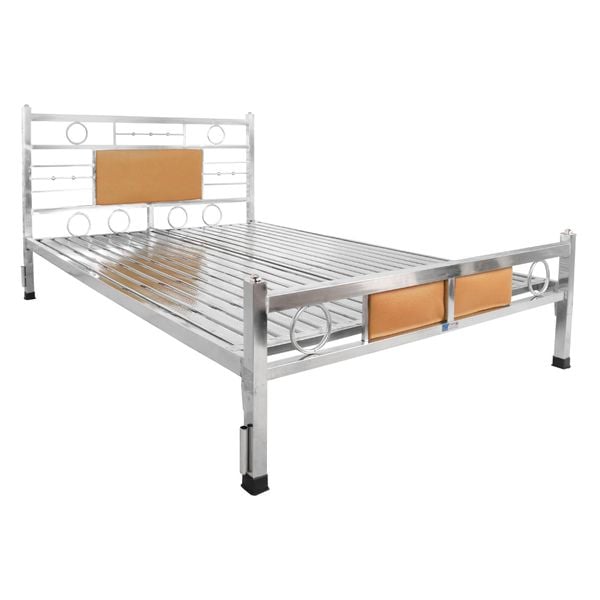 Giường inox FELIX vuông 40 - Nội Ngoại Thất Inox Nhựa - Qui Phúc - quiphuc.com