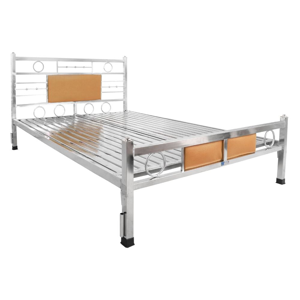  Giường inox FELIX vuông 40 